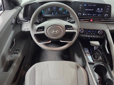 2025 Hyundai Elantra Hybrid Blue