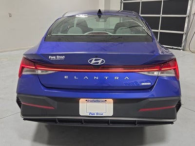 2025 Hyundai Elantra Hybrid Blue