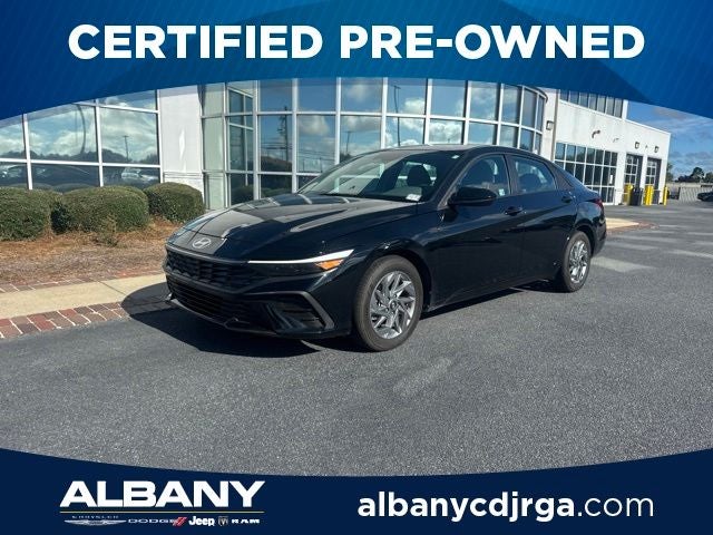 2025 Hyundai Elantra Hybrid Blue