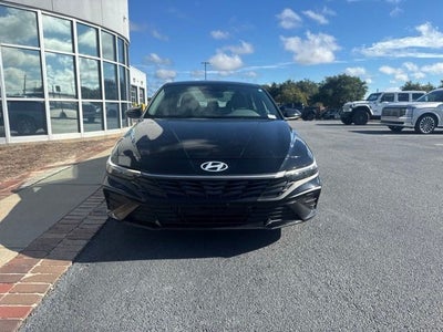2025 Hyundai Elantra Hybrid Blue