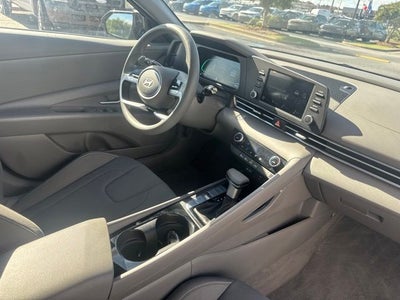 2025 Hyundai Elantra Hybrid Blue