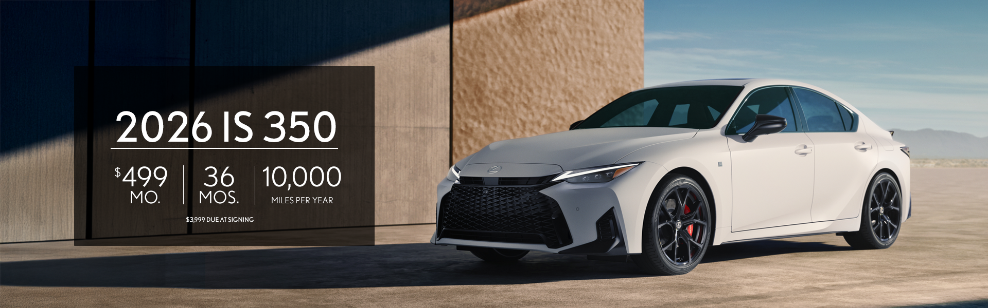 IS 350 Lease Special