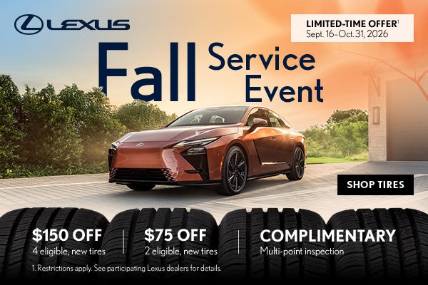 Lexus Fall Service Event