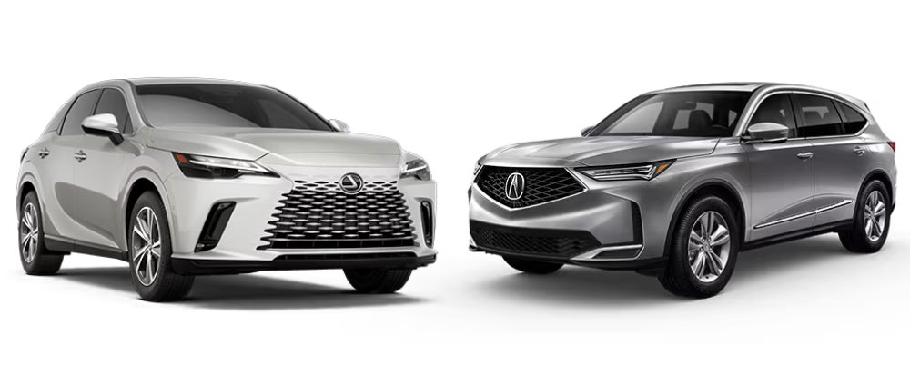 2026 Lexus RX 350 vs 2026 Acura MDX