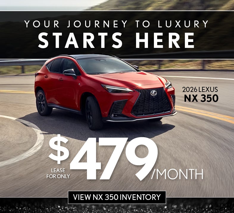 2026 Lexus NX 350, Lease Special