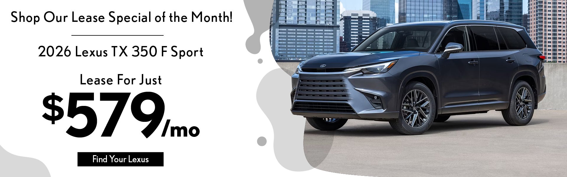 2026 Lexus TX 350 F Sport