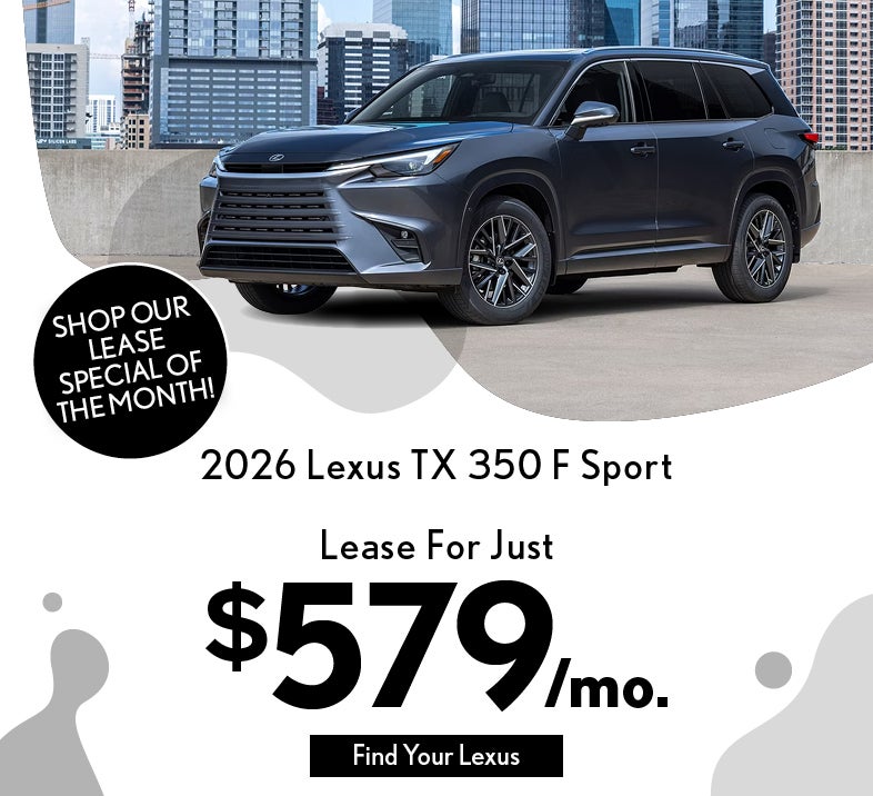 2026 Lexus TX 350 F Sport