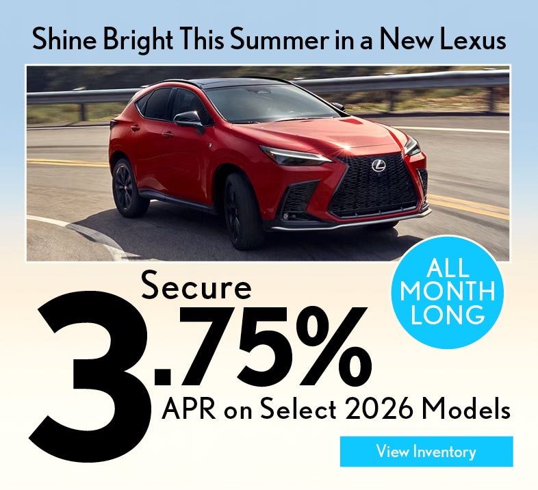 2026 Lexus Select Models
