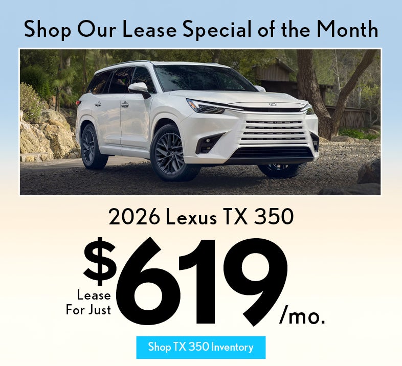 2026 Lexus TX 350