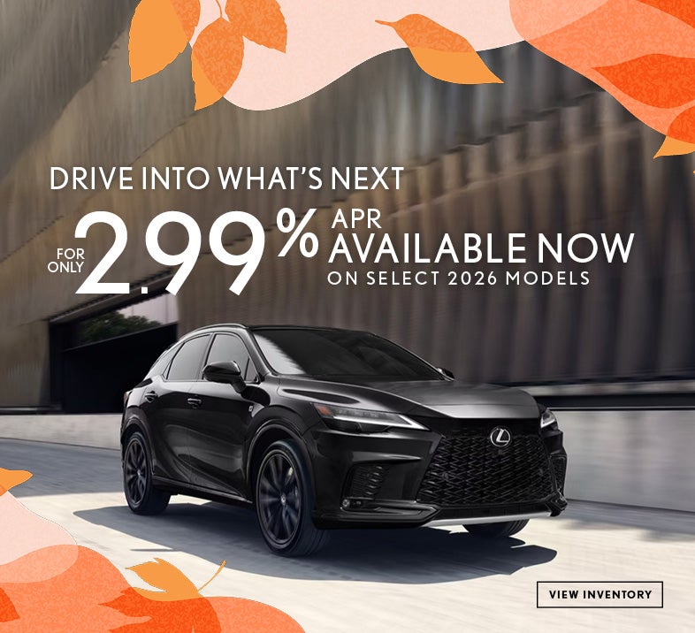 Select 2026 Lexus Models
